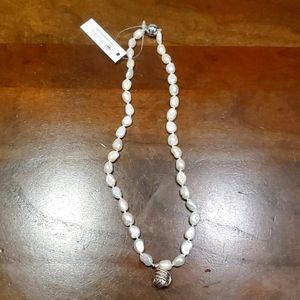 Studio G Freshwater Pearl Knot Necklace